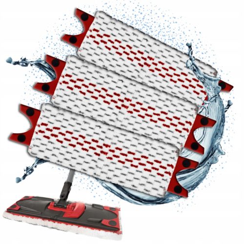 Flachmopp-Einsatz ERSATZEINSATZ FÜR VILEDA FLACHMOP ULTRA MAX 14 cm