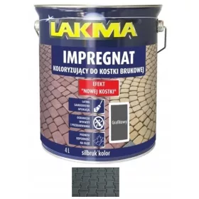   Lakma A2100684 Imprägnierung für Pflastersteine, Graphit, 4 l