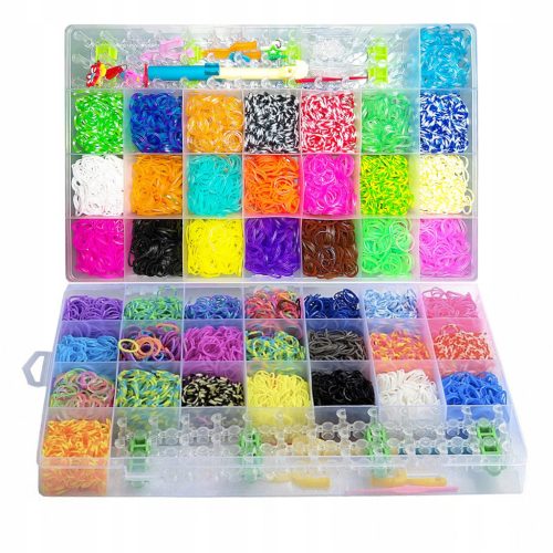  Gummibänder zur Herstellung von Schmuckarmbändern, XXL SET
