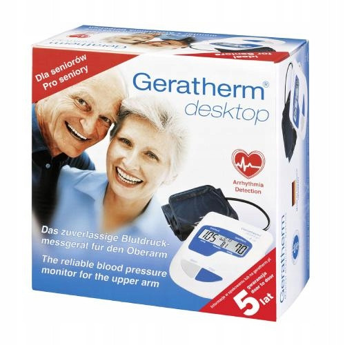  Elektronisches Blutdruckmessgerät Geratherm Desktop 2.0 für den Oberarm