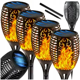  Boier Einbau-Solarlampe, schwarz, 58 cm, 1 Stk.