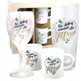  GESCHENK-Set, Glas, Glas, Hochzeitstag, 1-99
