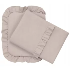  BETTWÄSCHE MIT FÜLLUNG FÜR EINE GONDEL MIT Rüsche