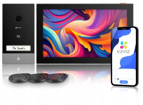 Ezviz HP7 2K intelligentes Video-Gegensprechanlage-Kit
