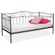  Signal Metall-Einzelbett BETTEN 90x200 schwarz
