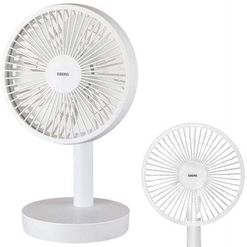  Eberg TES Tischventilator weiß