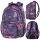 Funktionaler Schulrucksack in Rosa-Marineblau CoolPack Aero
