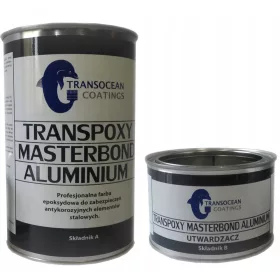 Transpoxy Masterbond Aluminium-Epoxidfarbe 1L