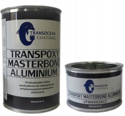 Transpoxy Masterbond Aluminium-Epoxidfarbe 1L
