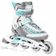  Spokey Prime Pro Inlineskates, Größe 38, Türkis und Weiß