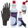 D-Lux Fugenreinigungsflüssigkeit 1 l + Handschuhe 2 Stk. Schwarz 1 PAAR