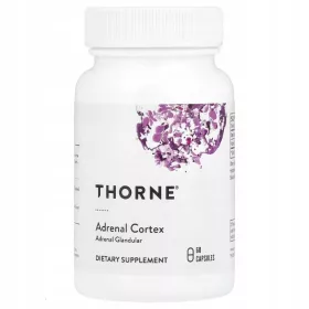   Thorne Research Adrenal Cortex 50 mg - Unterstützung für Nebennieren und Energie, 60 Kapseln