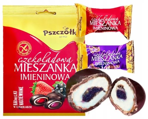 Delikate Schokoladenpralinen mit Erdbeer- und Johannisbeerfüllung, 1kg