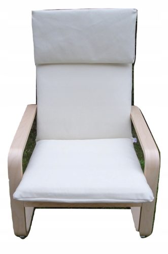  IKEA Pello Poang Sesselkissen 8cm creme LIRA