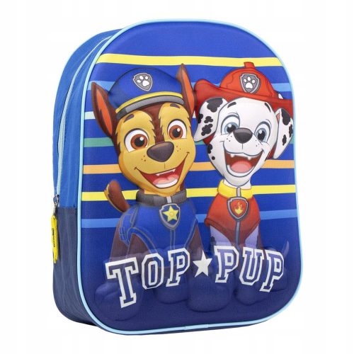  Kindergartenrucksack mit einem Fach, Paw Patrol Cerda für Mädchen, Blautöne