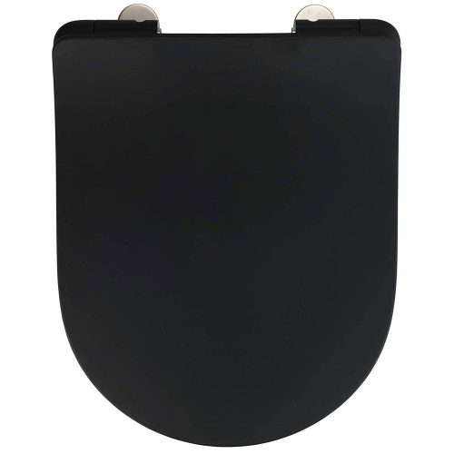 Wenko Sedilo WC-Sitz, Duroplast schwarz