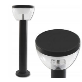    Runder Masterled-Lichtmast, integrierte LED-Quelle, 50 cm, schwarz