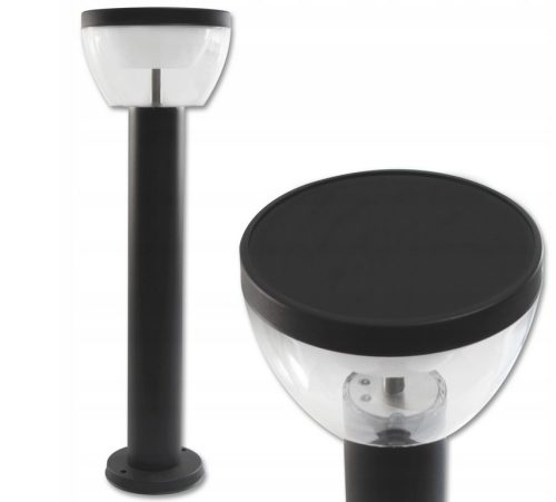 Runder Masterled-Lichtmast, integrierte LED-Quelle, 50 cm, schwarz