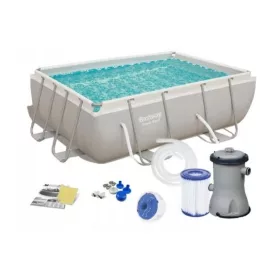 Bestway rechteckiger Rahmenpool 282 x 194 cm