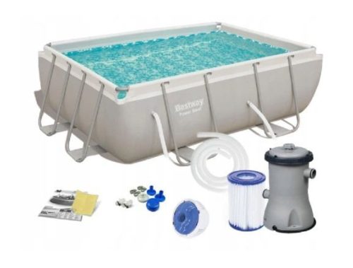 Bestway rechteckiger Rahmenpool 282 x 194 cm