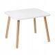  Kindertisch Rechteck Weiß 50x60