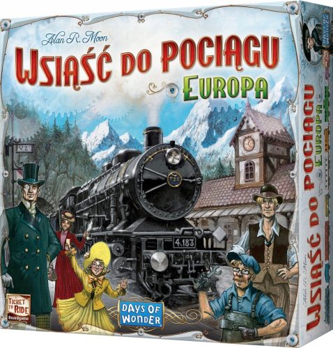  Rebellen-Brettspiel: Ride a Train: Europa