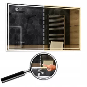  Lichtspiegel Wieden Dual LED 150x50 cm mit Touchschalter