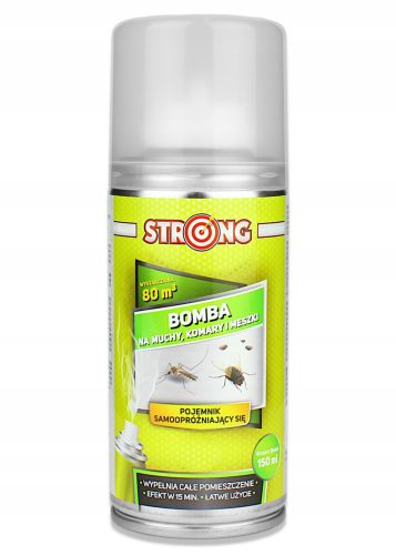Insektenschutzmittel Rauchbombe gegen Mücken, Motten, Fliegen Stark 0,5 kg 150 ml