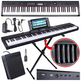  DIGITALE KLAVIERTASTATUR IN VOLLER GRÖSSE ZUM LERNEN