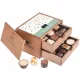 Exklusive Pralinenkollektion "Chocolaterie für Mama" in edler Holzbox