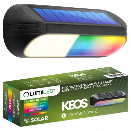  Lumiled Solarlampe, schwarz, 4,9 cm, 1 Stk.