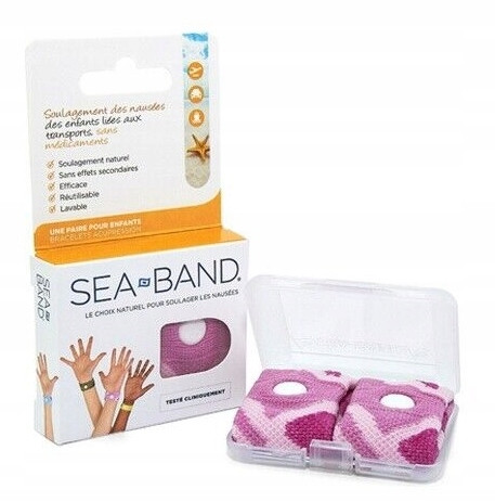  SEA-BAND HOHE BÄNDER FÜR REISEKRANKHEIT ÜBELKEIT x2