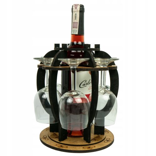 Coole, lustige Gadgets WEINREGAL UND GLÄSER FÜR DAS DAMENHAUS