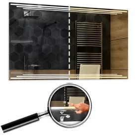  Alasta Wandspiegel Rechteck 1400 x 600 mm