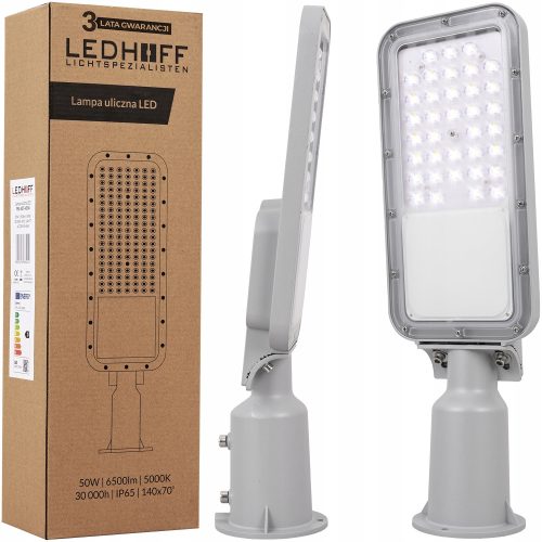 Straßenlaternen für den Garten Straßenlampe 50 W 6500 lm netzbetrieben