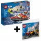  LEGO City 60373 Feuerlöschboot + LEGO City 30585 City