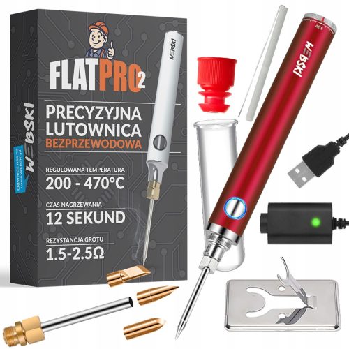 Beheizter Lötkolben (Widerstand) Webski 15 W + Spitze für beheizten Lötkolben Webski SOLD01