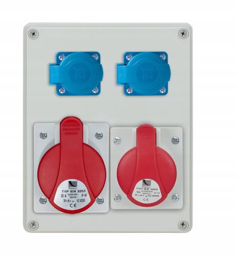 Pawbol 230 V IP44 16 A Schaltanlage