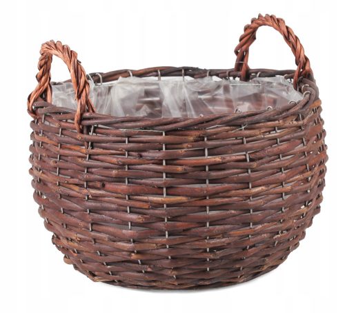  Bezug 29 cm, Korbgeflecht, Braun- und Beigetöne