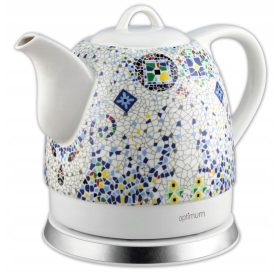  Wasserkocher Optimum CJS-1310 Mosaik 1200 W 1 l weiß