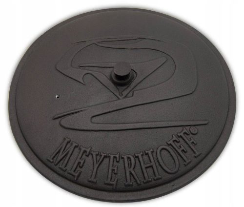  Gusseisendeckel, emailliert, für Kessel, 15L - Meyerhoff