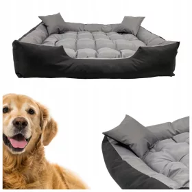  Dogsy Hundekissen Beige, Schwarz, Grautöne 115 cm x 95 cm