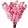Künstliche Blumen und Früchte 10x JAPANISCHER KIRSCHE künstlicher Zweig für eine Vase