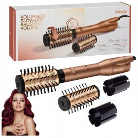    BABYLISS rotierender Lockenstab, rotierender Lockentrockner, 2 Bürsten