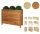  Wamar-Sosenka Blumentopf 30 cm x 88 x 72,5 cm, Holztöne in Braun und Beige