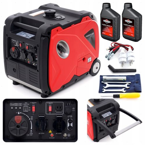  Tragbarer einphasiger Generator Fogo 3500 W Benzin