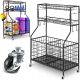  Humberg Lagerregal aus Metall, 123,5 x 91 x 41,5 cm, max. 30 kg pro Regal