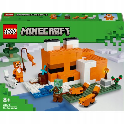  LEGO Minecraft 21178 Fuchshabitat