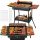 Barbecue, klappbarer Elektrogrill Zilan Stand Barbecue Grill schwarz 2400 W