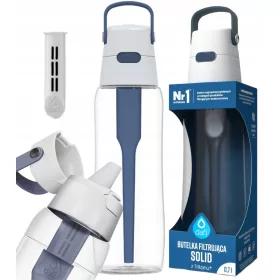  Dafi Solid 0,7 l Denim-Filterflasche